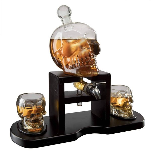 Skull Decanter Set